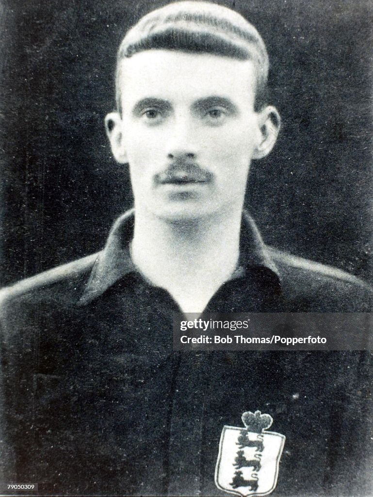 Sport. Football. 1902. A picture of James Iremonger who played for Nottingham Forest and England.