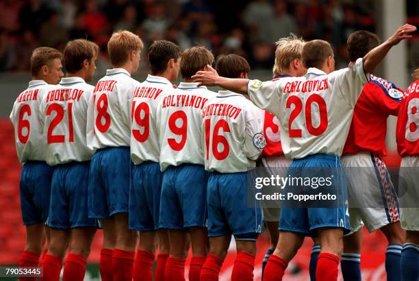 Russia V Czech Republic Football 1996 Photos and Premium High Res