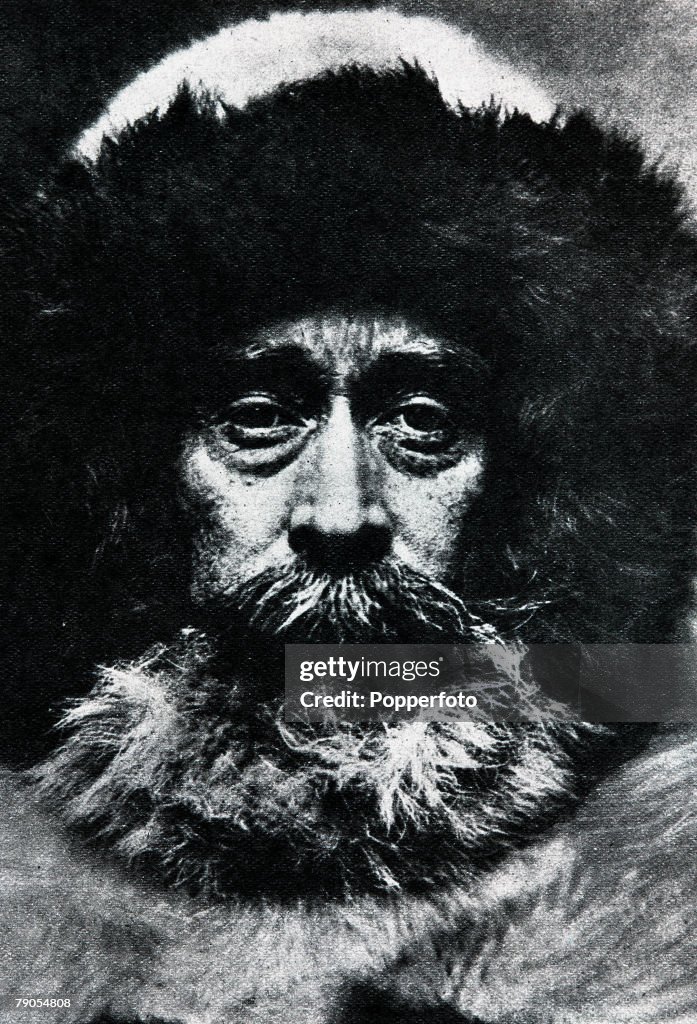 Perary Admiral Robert Peary, US Polar Explorer, who was the first person to ...