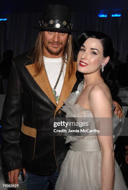 Kid Rock and Dita Von Teese