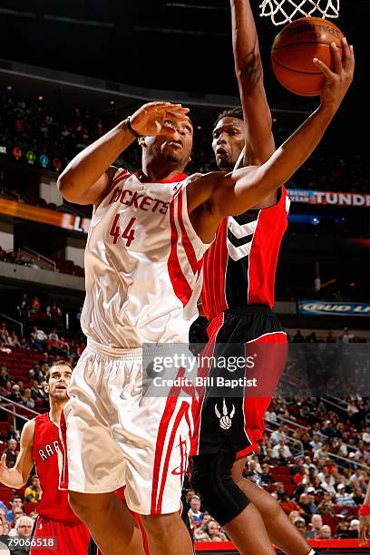 Chuck Hays Rockets 46 Toronto Raptors Center Chuck Hayes Stock Photos, High-Res Pictures ...
