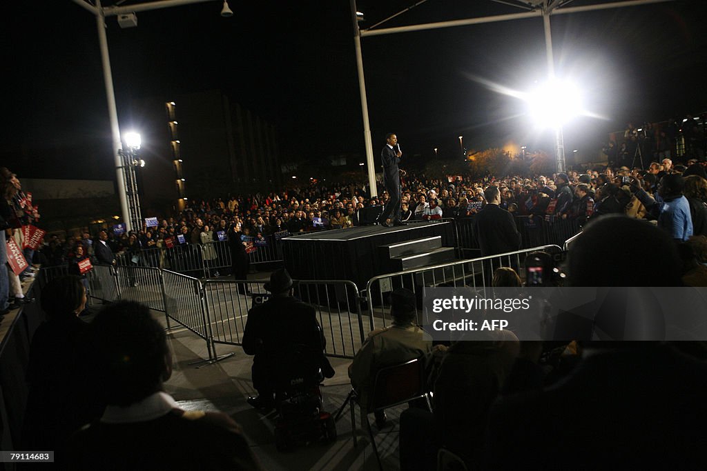 On the night before statewide caucuses,