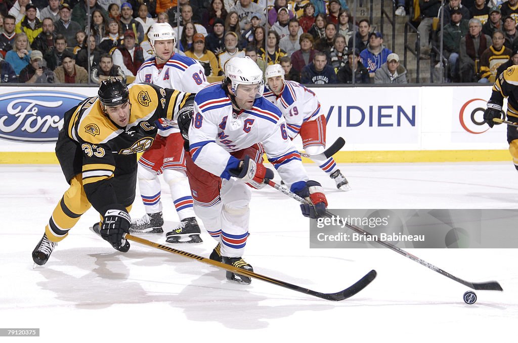 New York Rangers v Boston Bruins