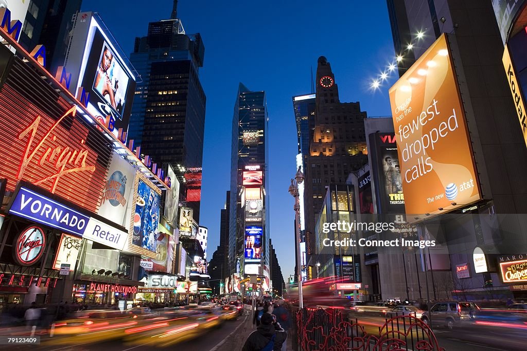 Broadway and times square new york