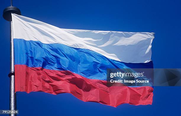 russian flag - russian ストックフォトと画像