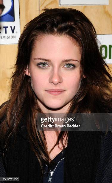 Actress Kristen Stewart attends Entertainment Weekly's Sundance Party held at the Legacy Lodge during the 2008 Sundance Film Festival on January 19,...