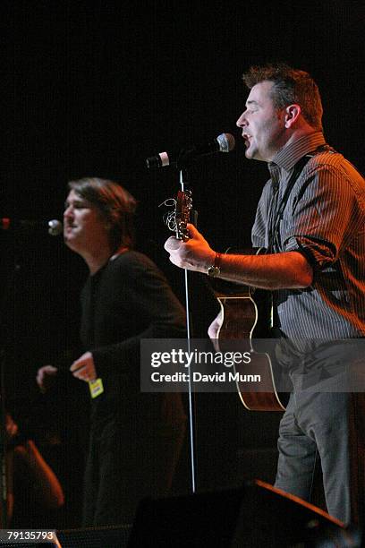 China Crisis performs at The Number One Project in The Liverpool Echo Arena, January 19, 2008 in Liverpool, England.