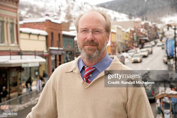 Actor William Hurt of "The Yellow Handkerchief" poses at the Sky 360 Delta Lounge during 2008 Sundance Film Festival on January 19, 2008 in Park...