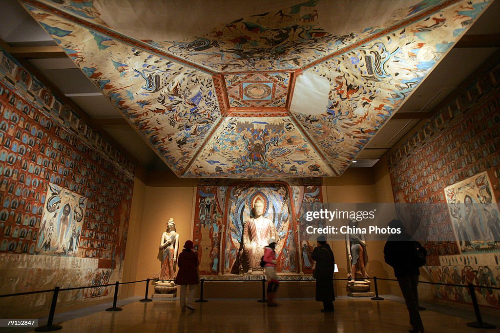 Dunhuang Art Exhibition Held In National Art Museum of China