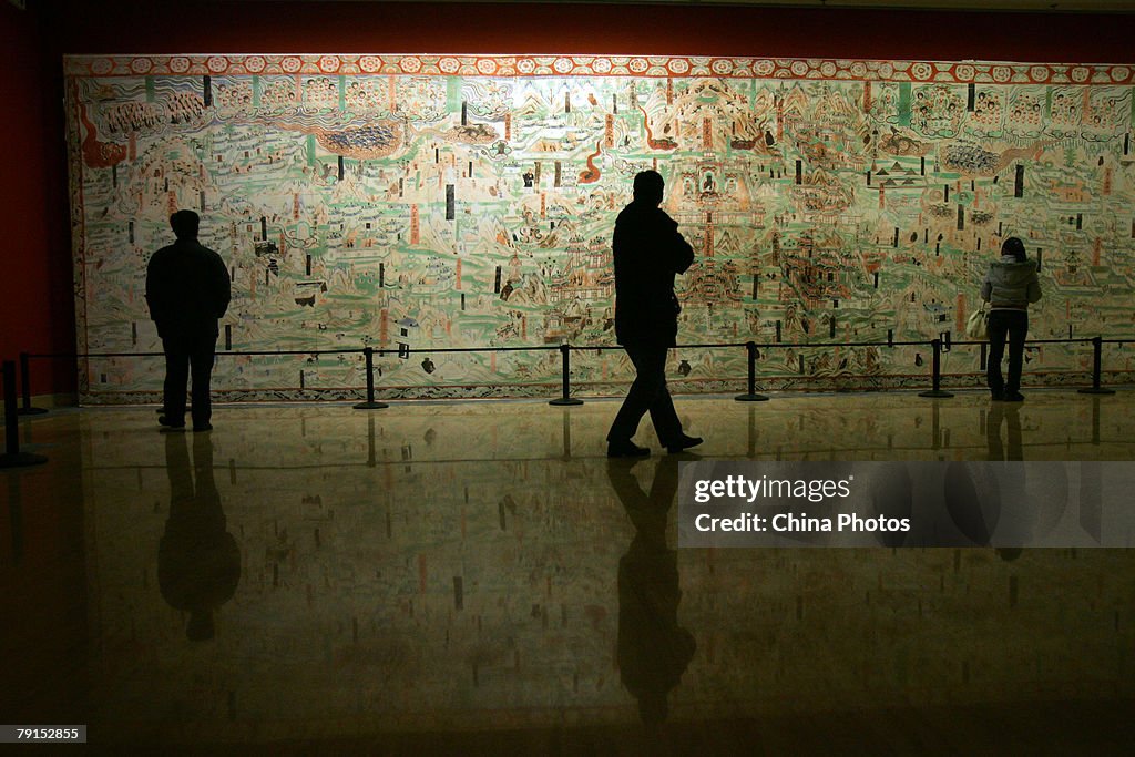 Dunhuang Art Exhibition Held In National Art Museum of China