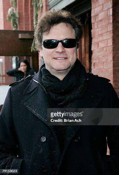Actor Colin Firth seen around town at the 2008 Sundance Film Festival on January 21, 2008 in Park City, Utah.