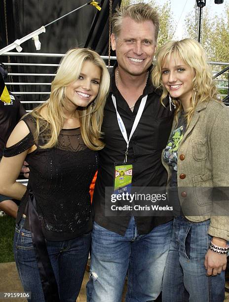 Jessica Simpson, Joe Simpson and Ashlee Simpson *Exclusive*