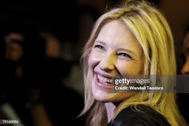 Cate Blanchett attends the 2007 Sydney Theatre Awards at the Paddington RSL on January 21, 2008 in Sydney, Australia.