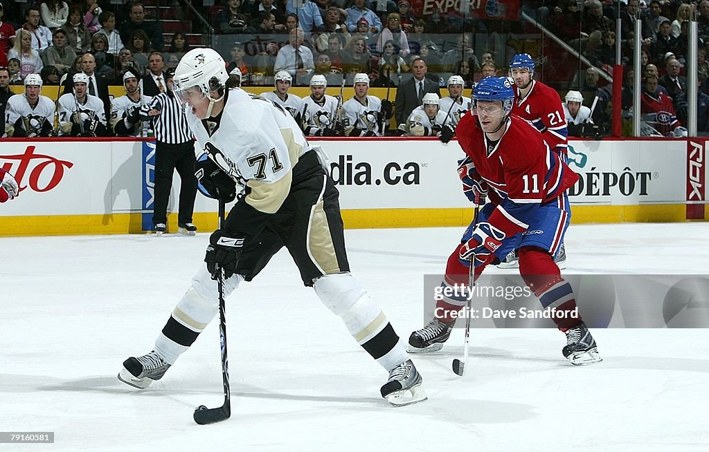 Pittsburgh Penguins v Montreal Canadiens