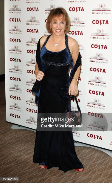 Ester Ranston arrives at the 2007 Costa Book Awards at the The Intercontinental Hotel on January 22, 2008 in London, England.
