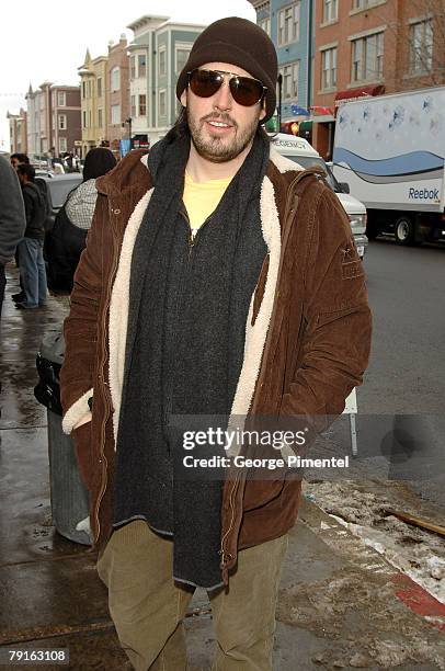 Actor Jason Reitman seen around town at the 2008 Sundance Film Festival on January 19, 2008 in Park City, Utah.
