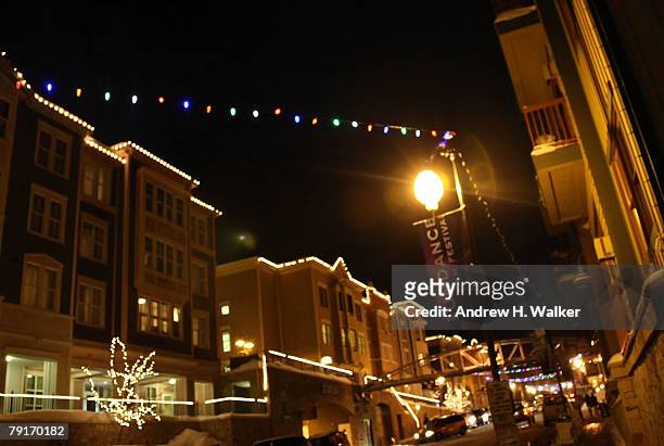 General view is seen during party for "Death in Love" held at the Main Street Movieline House during the 2008 Sundance Film Festival on January 22,...