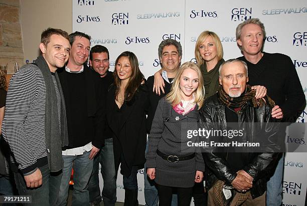Actor Nick Stahl, producer Rob Merilees, producer A.J. Dix, producer Beth Kono, Overture Films' Danny Rossett, actress AnnaSophia Robb, actress...