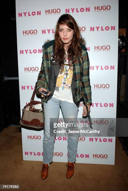 Cory Kennedy attends the Nylon Magazine and Hugo Boss Party for "The Horrors" at Marquee / Harry O's on January 18, 2008 in Park City, Utah.