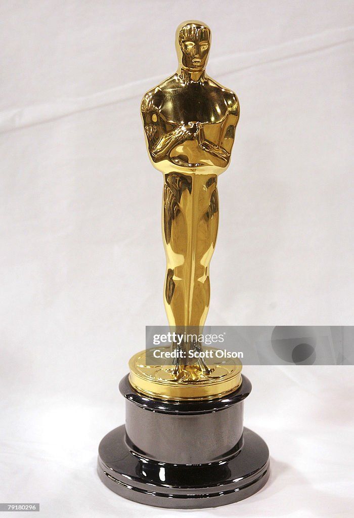 Ocsar Statues Are Made Ahead Of This Year's Academy Awards