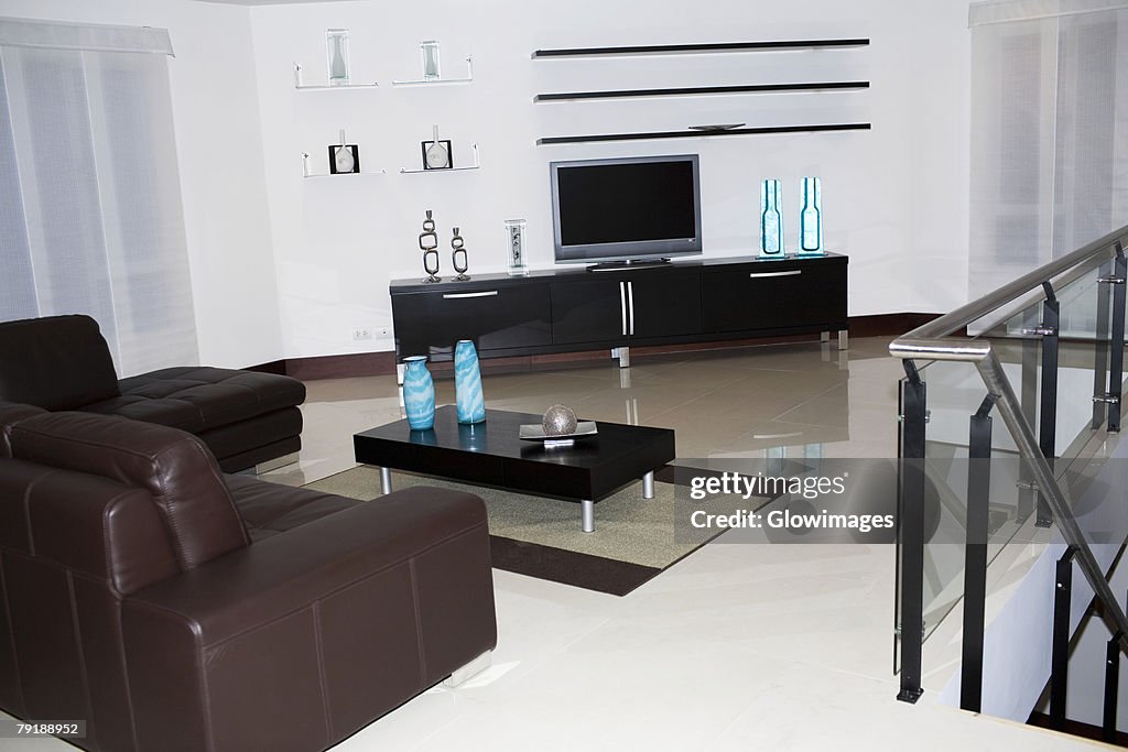 Interiors of a living room