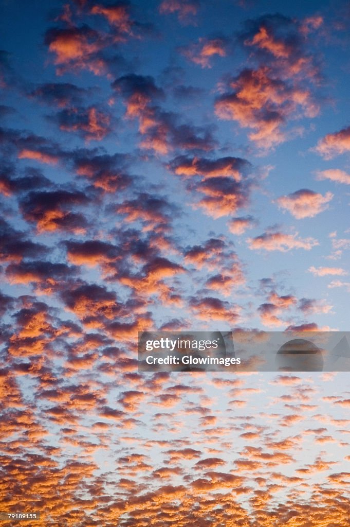 Low angle view of clouds in the sky