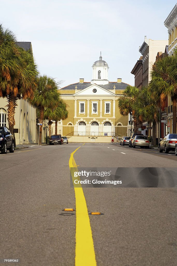 Buildings in a city, Old Exchange Building, Charleston, South Carolina, USA