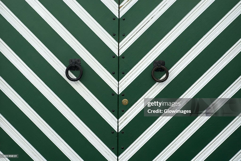 Close-up of a closed door