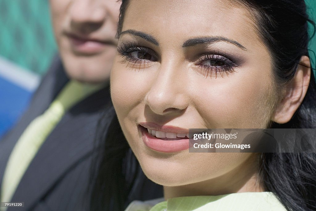 Portrait of a businesswoman smiling