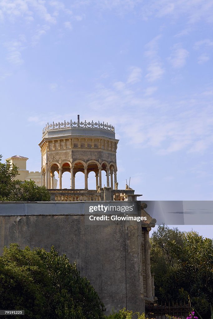 Low angle view of a palace, Nice, France