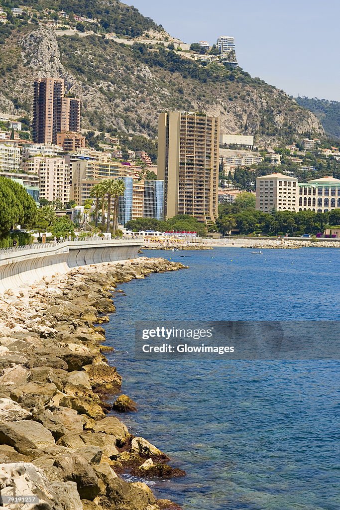 Buildings at the waterfront, Monte Carlo, Monaco