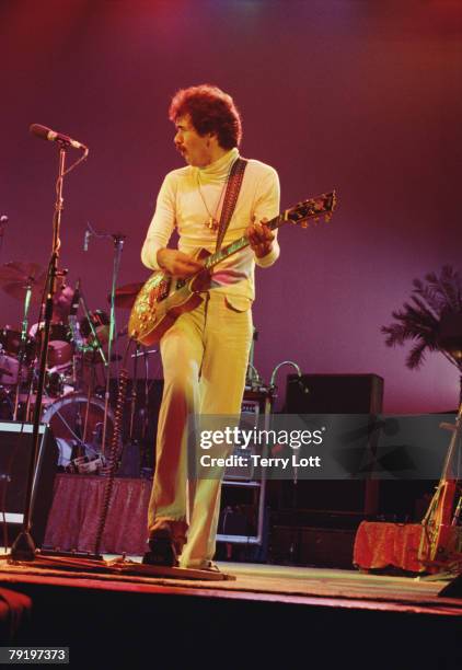 Santana Performing Live At Hammersmith Odeon, London Sony Music Archive via Getty Images/Terry Lott)