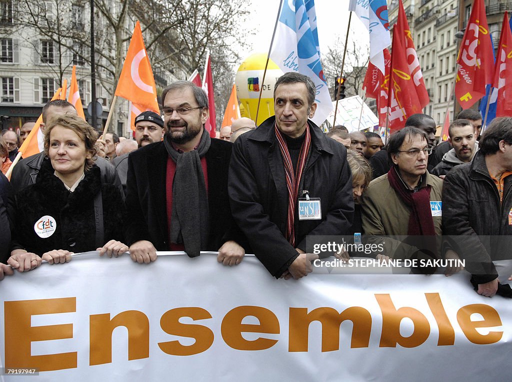 The head of the French CFDT workers unio