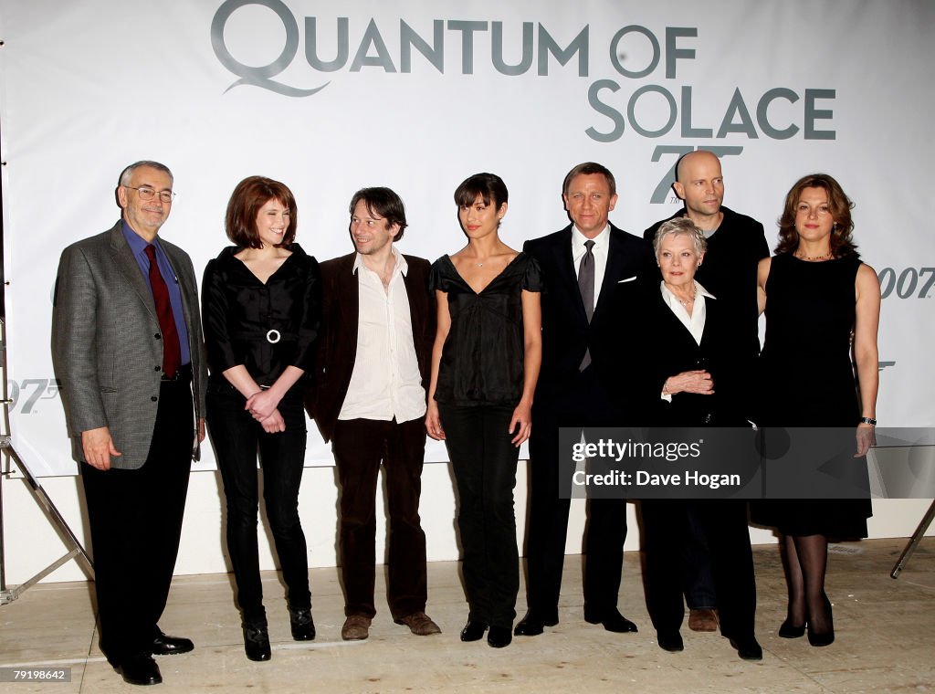 The 22nd James Bond Film - Photocall
