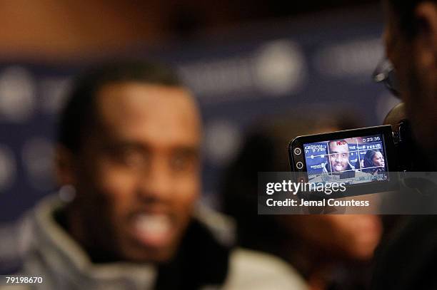 Musican Sean "Diddy" Combs attends the premiere of "A Raisin In The Sun" at the Eccles Theatre during the 2008 Sundance Film Festival on January 23,...