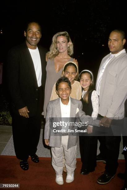 Simpson, Nicole Brown Simpson, and children