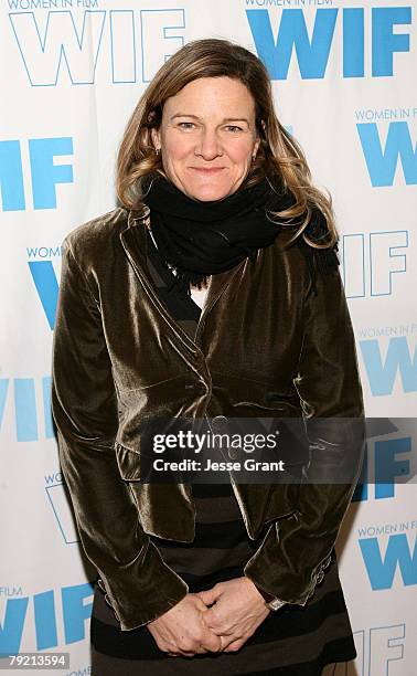 Cinemaphotographer Ellen Kuras at the Women in Film panel at 350 Main Street on January 20, 2008 in Park City, Utah.