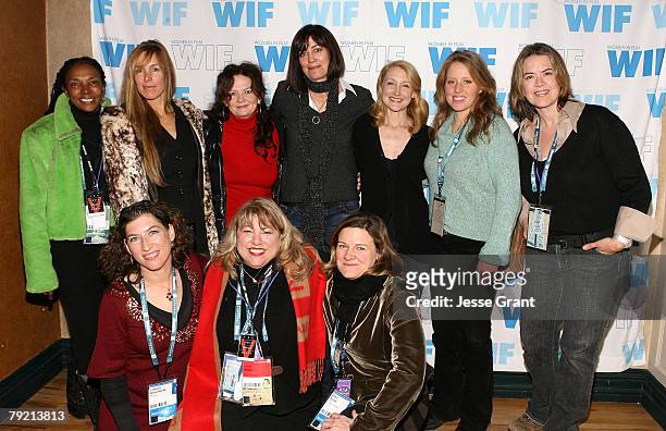 Of Membership for Women in Film Candace Bowen, Director/Writer Lauren Greenfield, Guest, Director Sharon Maquire, Lucy Webb, President of Women in...