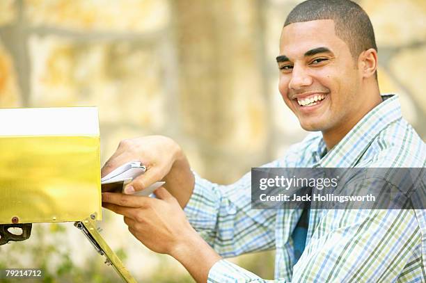 Person Getting Mail Grabbing Mail Photos and Premium High Res Pictures - Getty Images