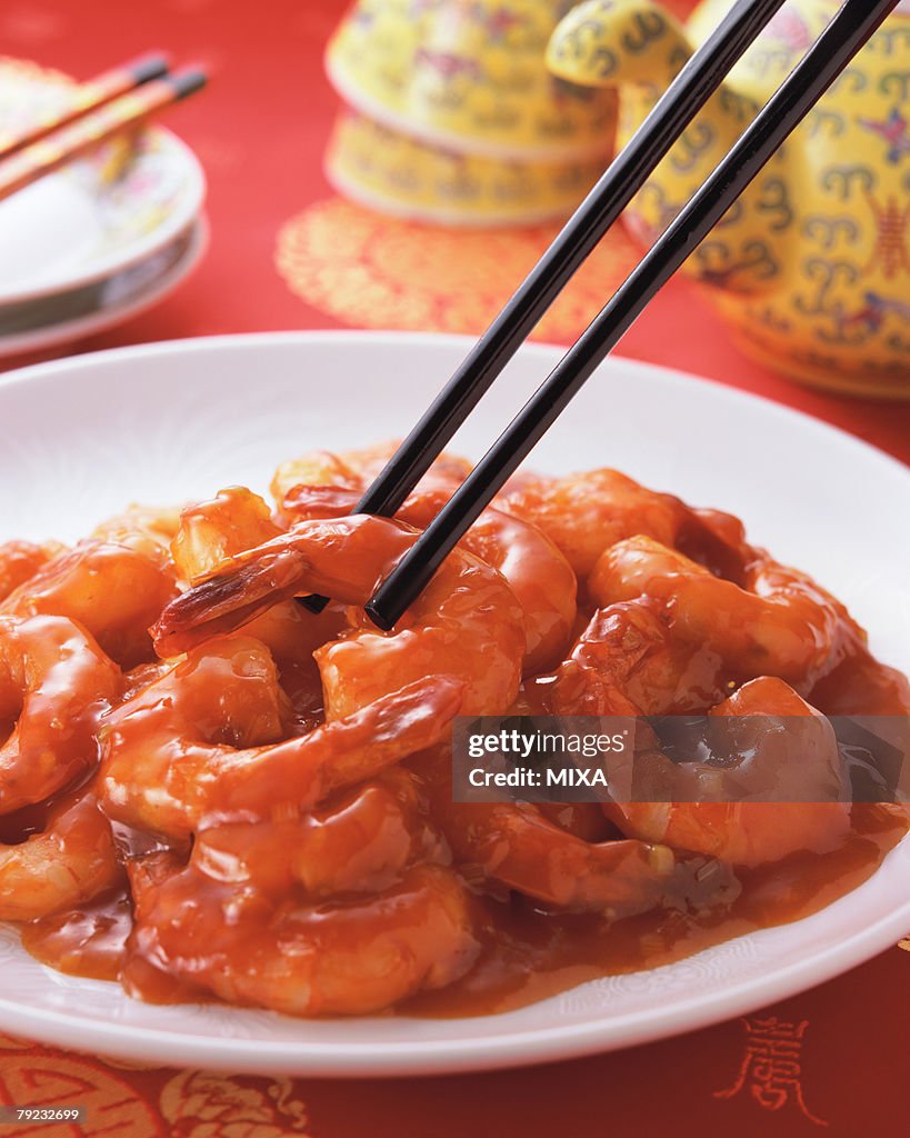 Prawn in Chili sauce