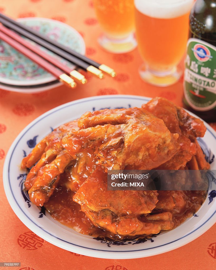 Crab in Chili Sauce