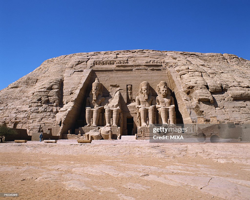 Abu Simbel palace in Egypt