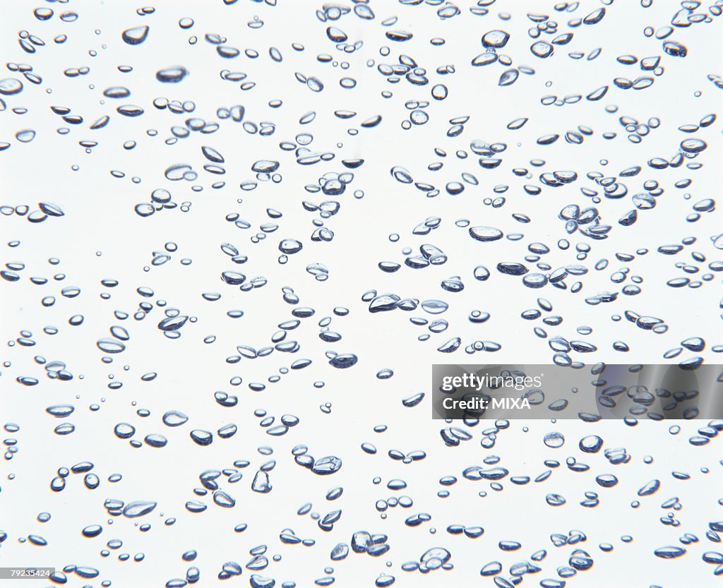 Bubbles of water