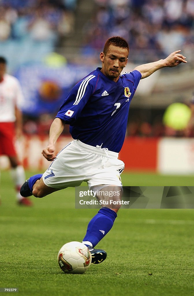 Hidetoshi Nakata of Japan