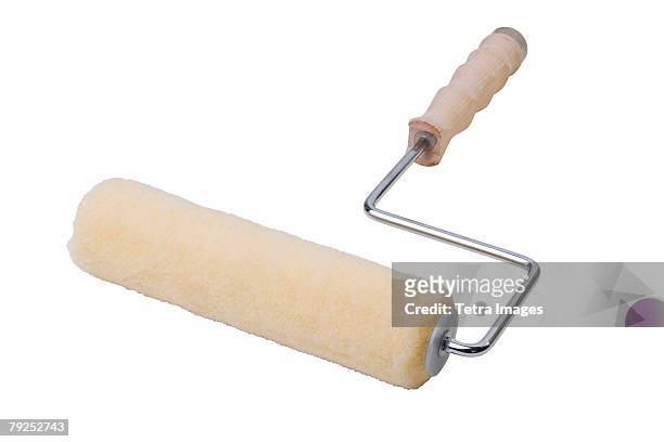 still life of a paint roller - paint roller stock pictures, royalty-free photos & images
