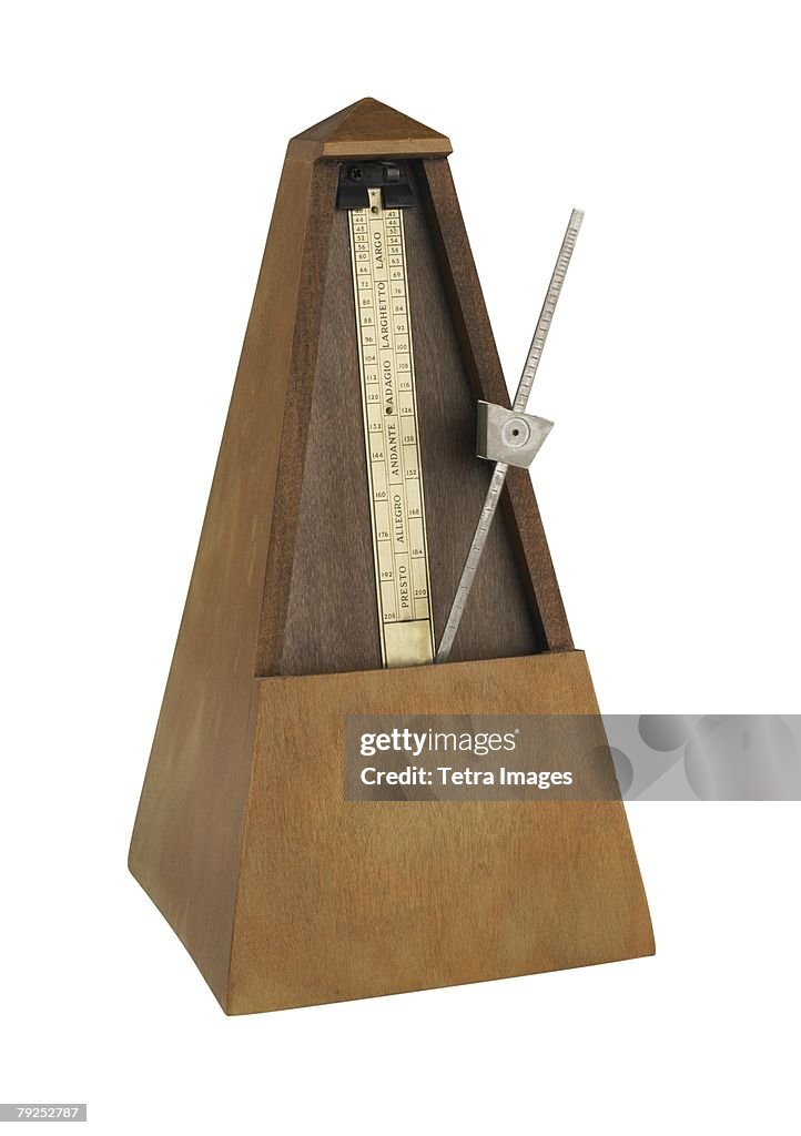 Still life of a metronome