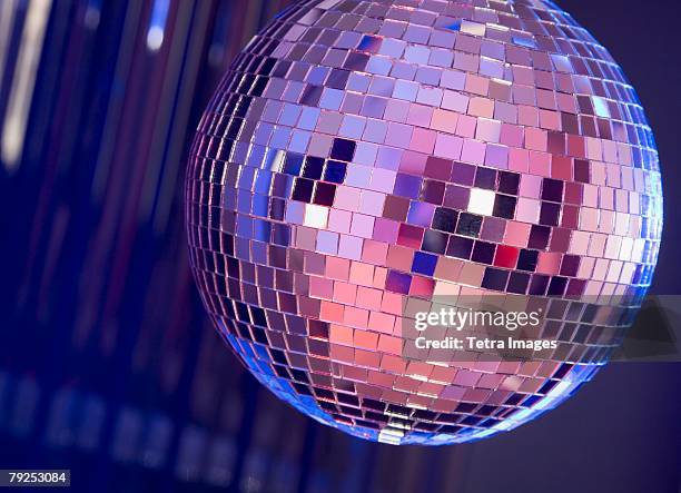 a dance club mirror ball - ミラーボール ストックフォトと画像