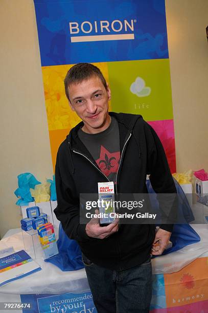 Actor John Hawkes attends The Luxury Lounge in honor of the 2008 SAG Awards featuring Boiron products, held at the Four Seasons Hotel on January 26,...