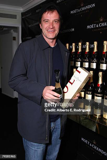 Actor Tim DeKay attends the Moet & Chandon suite at The Luxury Lounge in honor of the 2008 SAG Awards, held at the Four Seasons Hotel on January 27,...