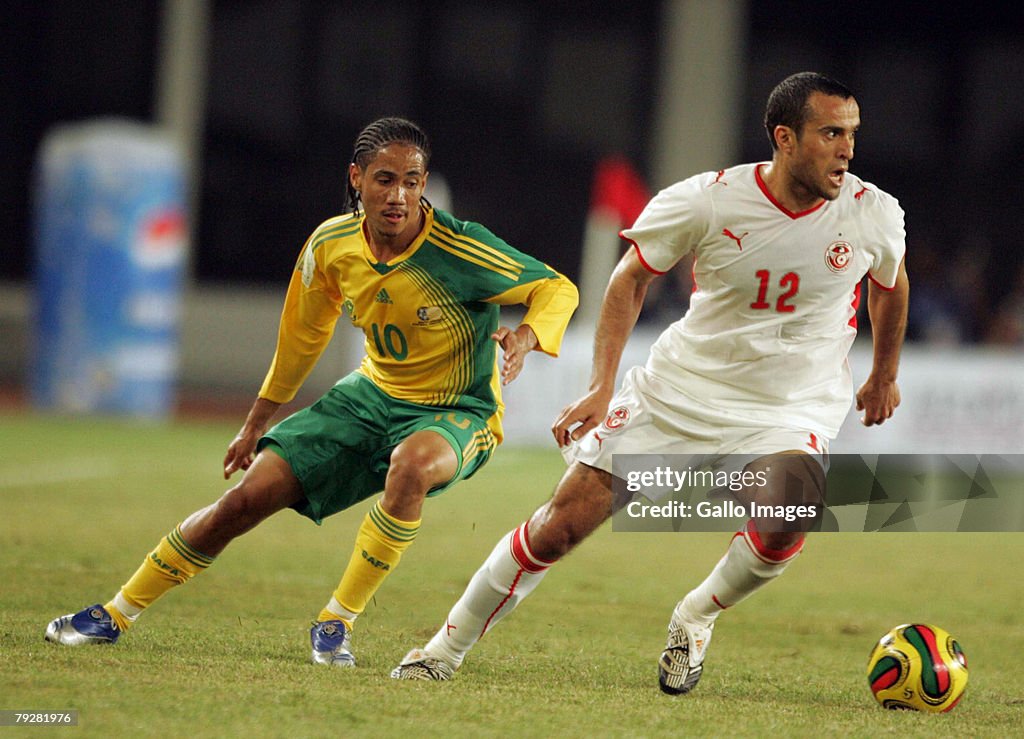 African Cup Of Nations match - South Africa v Tunisia